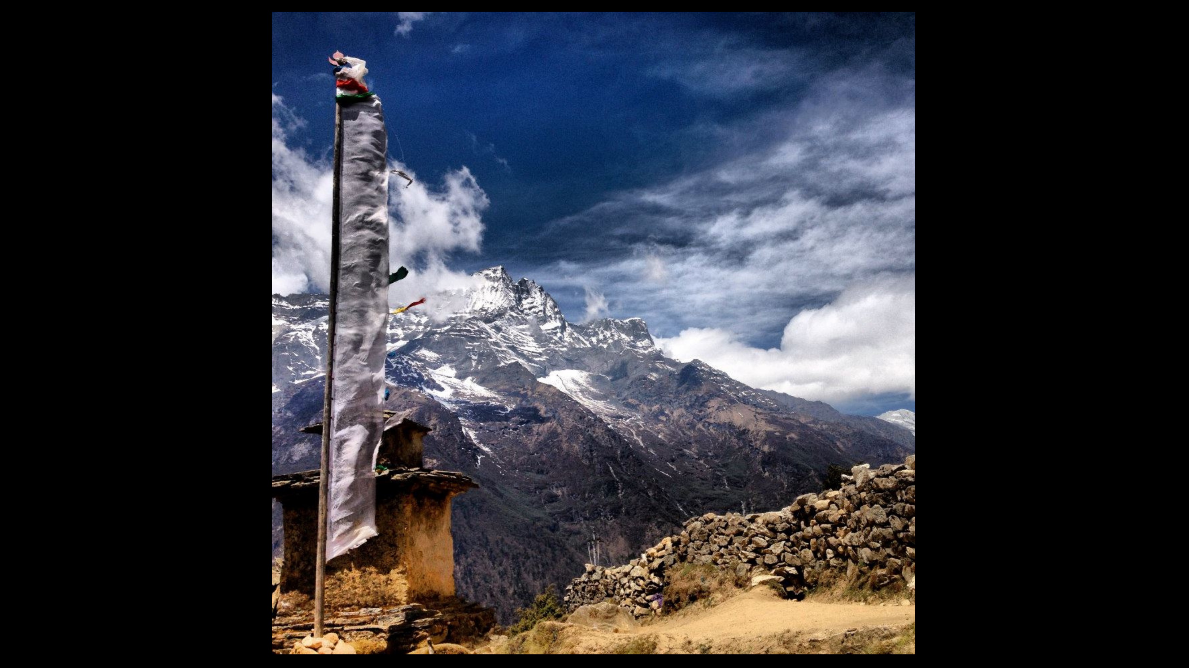 Nepal mountains landscape